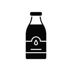 Milk Bottle vector icon
