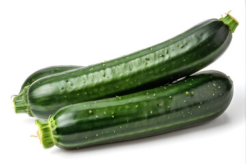 Squash vegetable marrow zucchini isolated on white background. zucchini courgette isolated