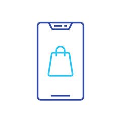 Online Shopping vector icon