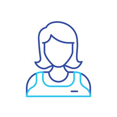 Cashier vector icon