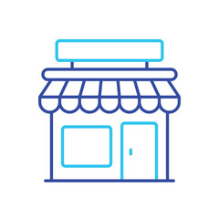 Store vector icon