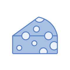 Cheese vector icon