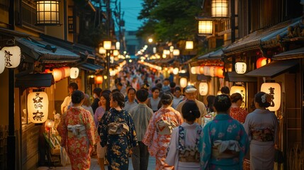 Celebration of Gion Matsuri