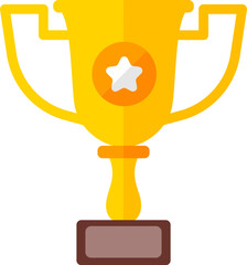 Gold Trophy Icon