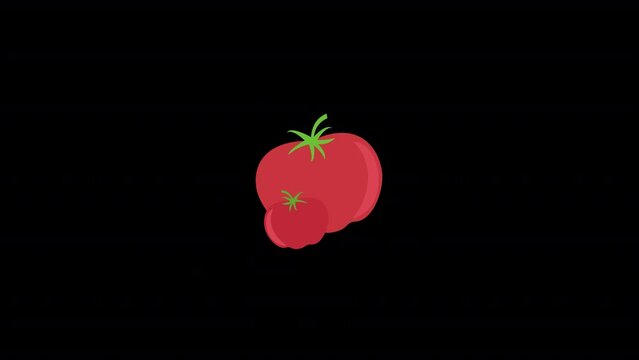 Animated Tomato With Alpha