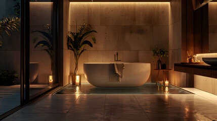 luxury hotel room
