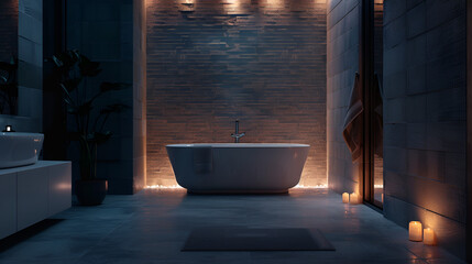 bathroom with shower