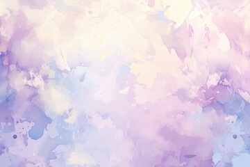 Abstract Watercolor Background with Pastel Colors