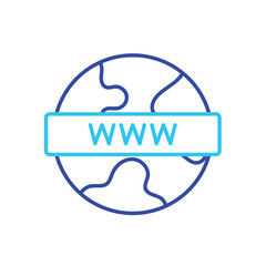 Internet vector icon