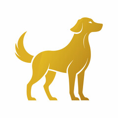 create-a-golden-dog-logo--simple-vector-art