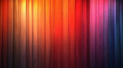 Graphic background with vibrant vertical lines in a stunning rainbow color spectrum