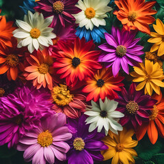 flowers background colorful
