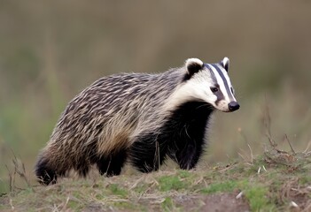 A Badger in the wild