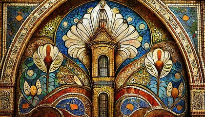 stained glass window