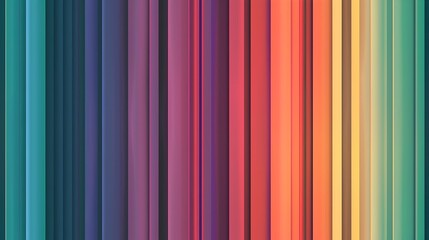 Obraz premium Vibrant Abstract Gradient Geometric Lines Background