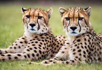 Obraz premium cheetah in the savannah