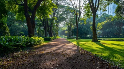 City Park Guided Nature Walk for Environmental Education and Conservation