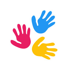 autism hand logo