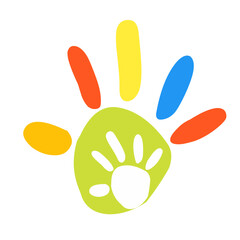 autism hand logo