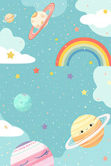 stykke of a cartoon, flat design,
