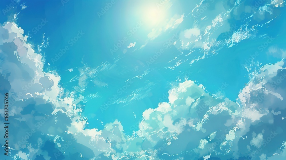 Wall mural Sky cloud  wallpaper