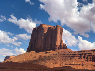 Monument valley in Utah 