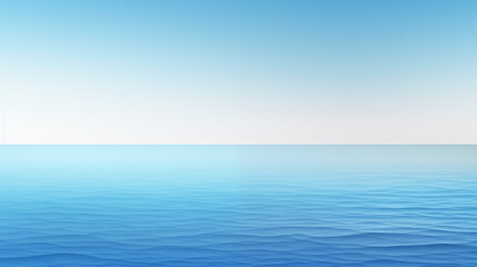 Obraz premium Vast Blue Ocean with Calm Waters and Clear Sky