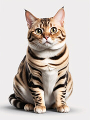Portrait of a Tabby Cat