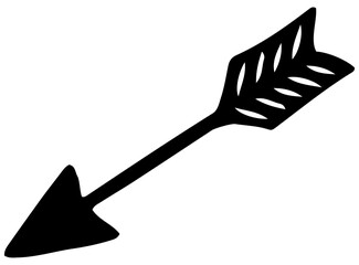 Elegant arrow direction. Arrow vector element. Arrow design.