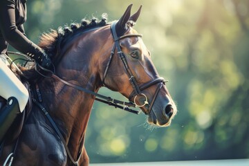 Obraz premium elegant dressage horse
