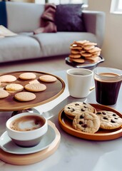 coffee and cookies:ai-genarated 