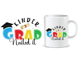 Back to school mug design vector, back to school, mug design, school vector