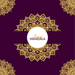 Luxury Mandala background with ornament