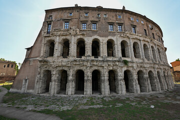 Fototapeta premium Ancient theater of Marcellus - Rome, Italy