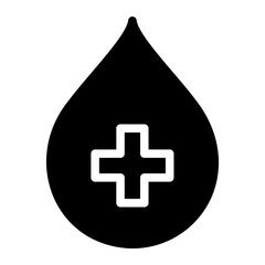 blood glyph icon