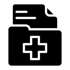 folder glyph icon