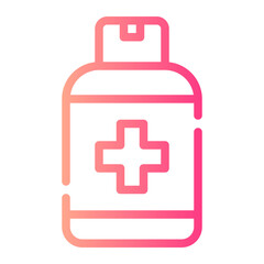 alcohol gradient icon