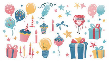 Icons Set for Celebrate good times