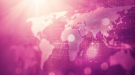 Obraz premium world map background