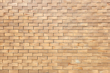 Red Grunge Brick Wall Background.
