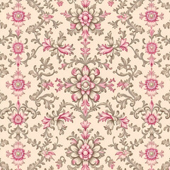 Obraz premium seamless pattern with flowers