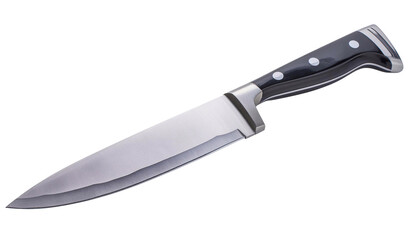 Sleek stainless steel blade and ergonomic handle make this chef's knife high quality