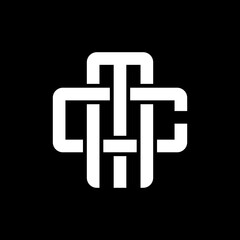 CM or MC monogram logos overlapping.	