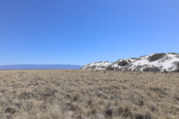 Sand dunes at White Sands National Park, New Mexico
