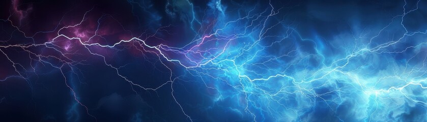 Abstract comic background featuring a thunder flash