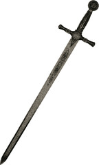 sword isolated on white background