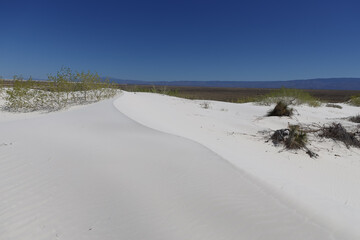 Sand dunes at White Sands National Park, New Mexico