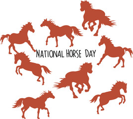 national i love horses day national horse day is celebrated every year on july december
