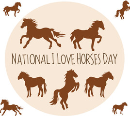 national i love horses day national horse day is celebrated every year on july december
