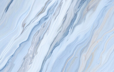 Obraz premium Marble rock texture blue ink pattern liquid swirl paint white dark that is Illustration background for do ceramic counter tile silver gray that is abstract waves skin wall luxurious art ideas concept.